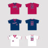 Sublimated jersey 2 button