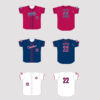 Sublimated jersey full button