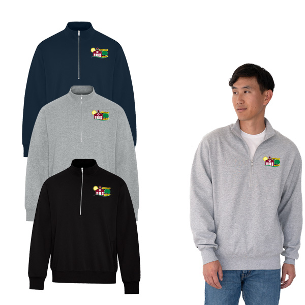 Half Zip Sweatshirt