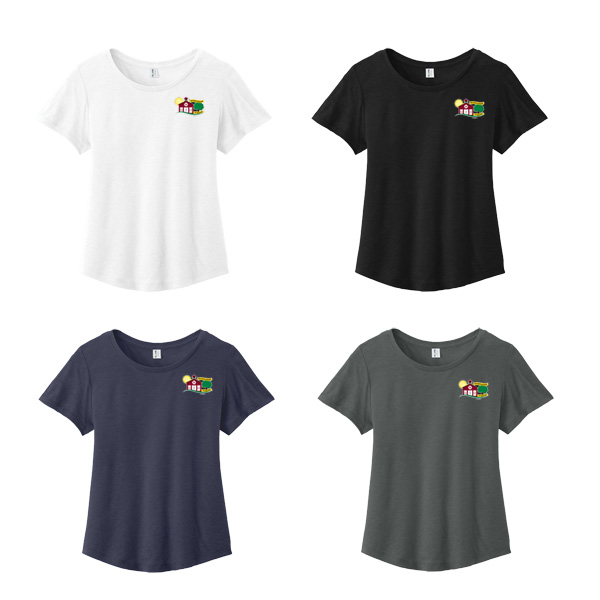 Womens Scoop Neck Tee