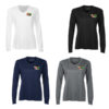 Womens VNeck LS